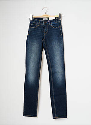 Jeans coupe slim poches bleu ONLY femme