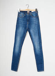Jeans coupe slim poches bleu ONLY femme