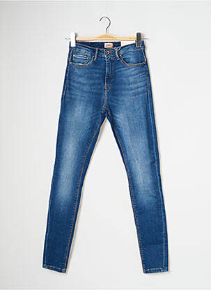 Jeans coupe slim poches bleu ONLY femme