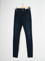 Jeans coupe slim poches bleu ONLY femme