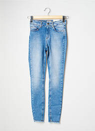 Jeans coupe slim stretch taille normale bleu ONLY femme