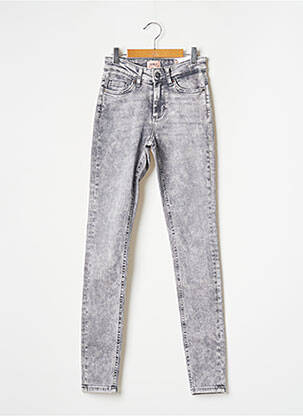 Jeans skinny poches gris ONLY femme