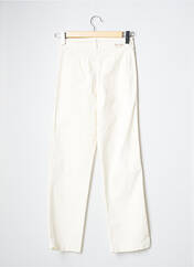 Pantalon droit blanc PAKO LITTO pour femme seconde vue