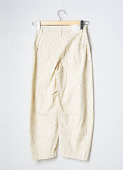 Pantalon large beige PLEASE pour femme seconde vue