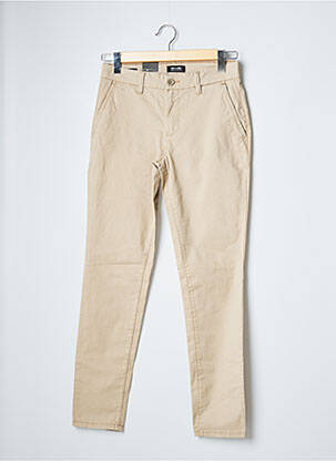 Pantalon slim beige ONLY&SONS pour homme