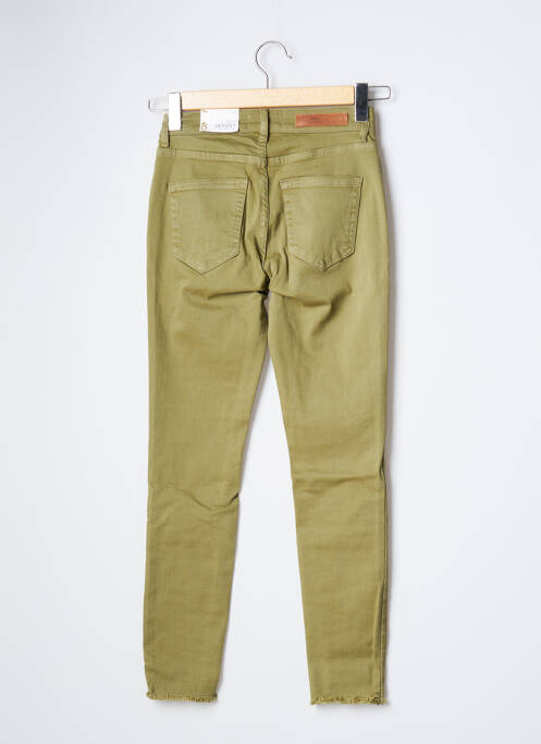 Pantalon slim vert ONLY pour femme