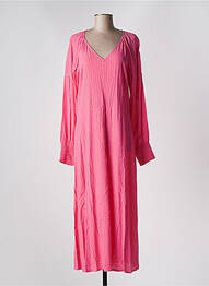 Robe longue manches longues manches longues rose PULZ JEANS femme