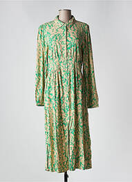Robe longue manches longues manches longues vert VERO MODA femme
