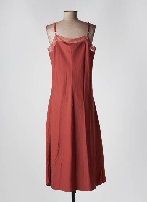 Robe longue orange B.YOUNG pour femme