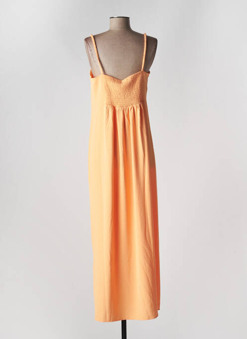 Robe longue orange VERO MODA pour femme