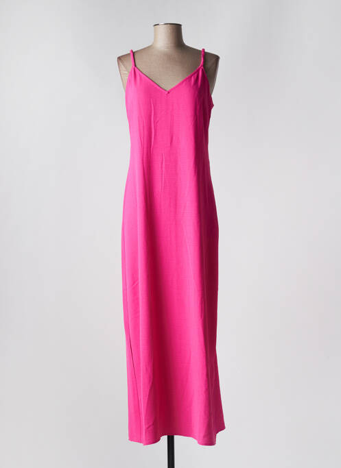 Robe longue rose VERO MODA pour femme