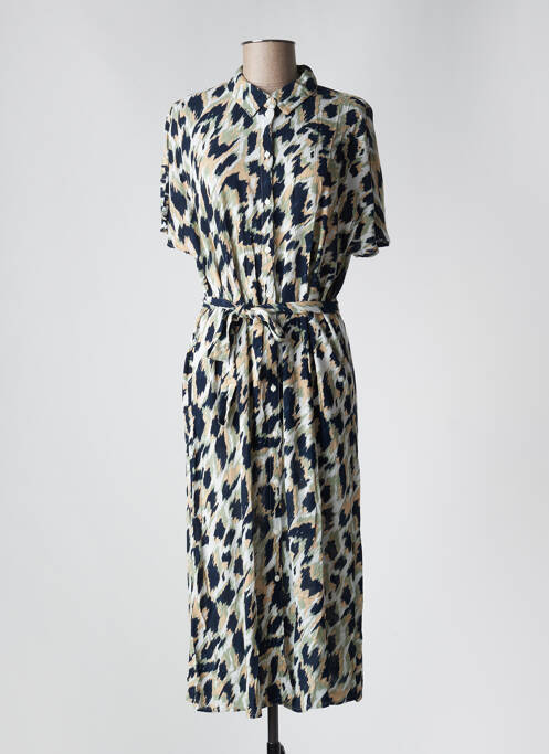 Robe mi-longue bleu VERO MODA pour femme