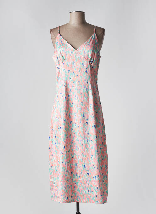 Robe mi-longue rose VERO MODA pour femme