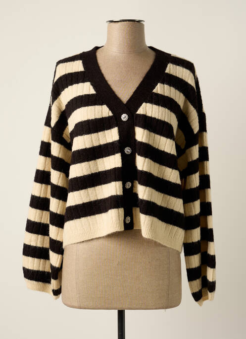 Gilet manches longues resserrée sur le bas noir VERO MODA femme