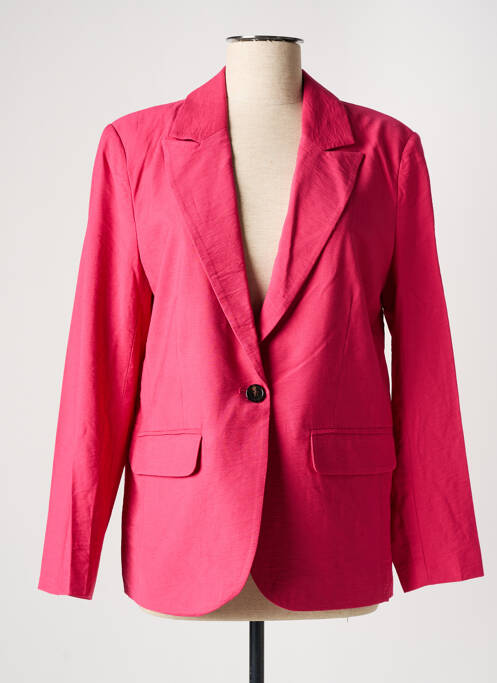 Blazer rose ICHI pour femme