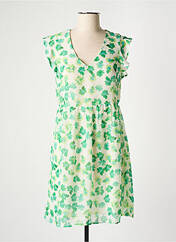 Robe courte vert VERO MODA pour femme seconde vue