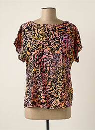 Blouse manches courtes manches courtes noir B.YOUNG femme