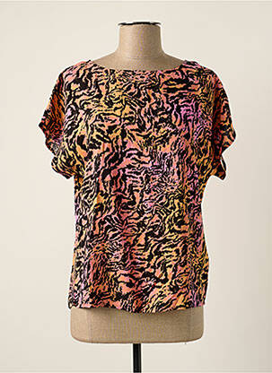 Blouse manches courtes manches courtes noir B.YOUNG femme