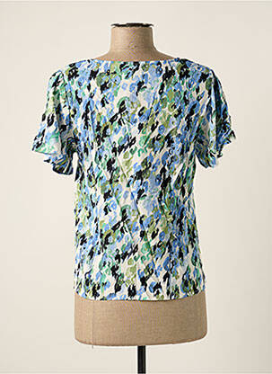 Blouse manches courtes manches courtes bleu VERO MODA femme
