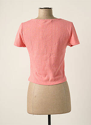 Gilet manches courtes coupe cintrée rose VERO MODA femme