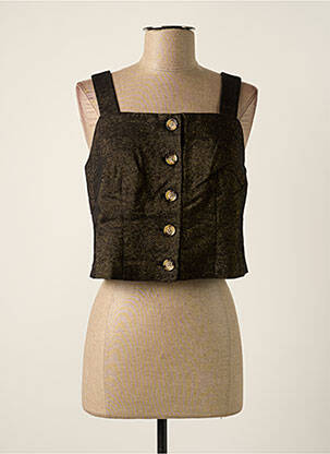 Chemisier coupe cintrée fines bretelles noir VERO MODA femme