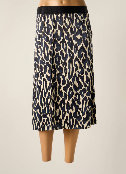 Jupe mi-longue bleu STREET ONE pour femme