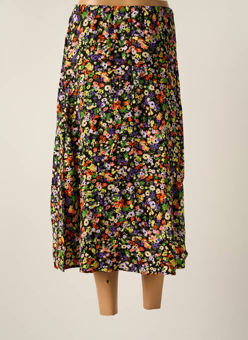 Jupe mi-longue noir B.YOUNG femme