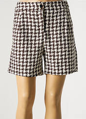 Short marron VERO MODA pour femme seconde vue