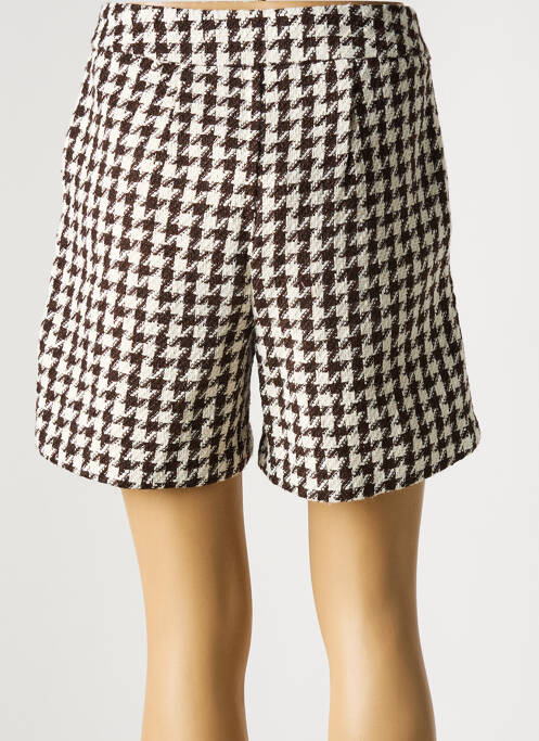Short marron VERO MODA femme