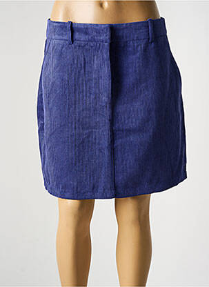 Jupe courte poches bleu VERO MODA femme