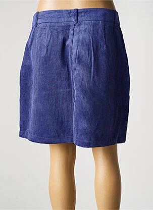 Jupe courte poches bleu VERO MODA femme