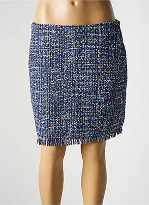 Jupe courte poches bleu VERO MODA femme