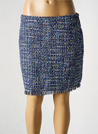 Jupe courte poches bleu VERO MODA femme