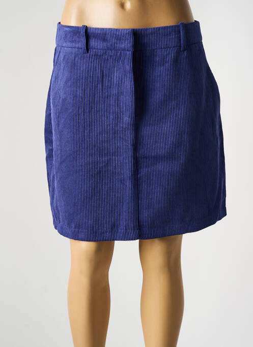 Jupe courte bleu VERO MODA pour femme