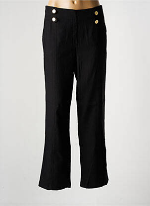 Pantalon droit poches noir VERO MODA femme