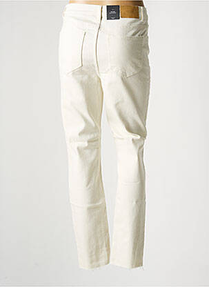Pantalon slim poches beige VERO MODA femme