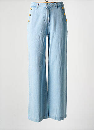 Jeans coupe large bleu VERO MODA pour femme