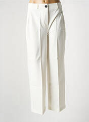 Pantalon droit blanc VERO MODA pour femme seconde vue