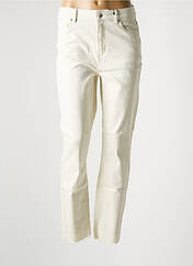 Pantalon slim beige VERO MODA pour femme seconde vue