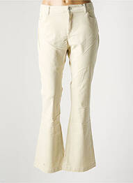Pantalon flare stretch taille normale beige VERO MODA femme