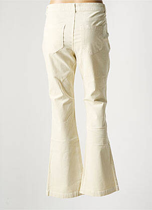 Pantalon flare stretch taille normale beige VERO MODA femme