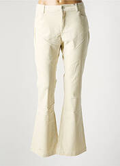 Pantalon flare beige VERO MODA pour femme seconde vue