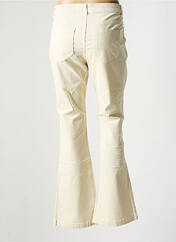 Pantalon flare beige VERO MODA pour femme seconde vue