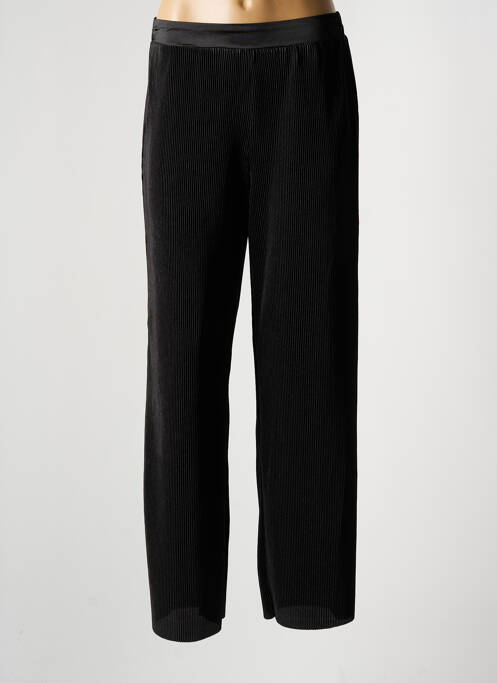 Pantalon large coupe fluide taille normale noir VERO MODA femme