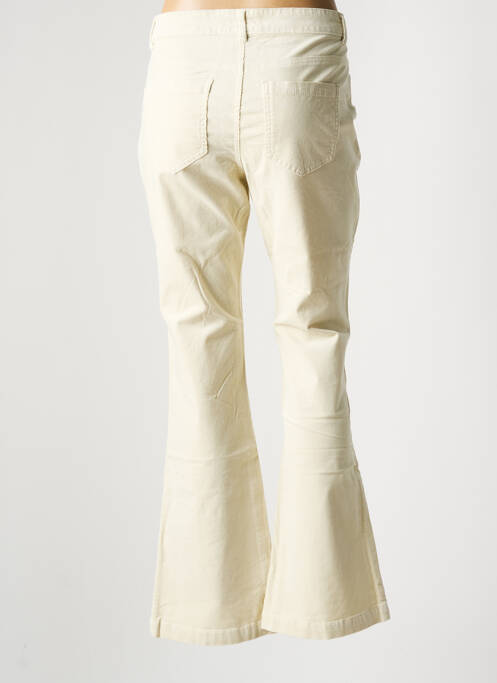 Pantalon flare beige VERO MODA pour femme