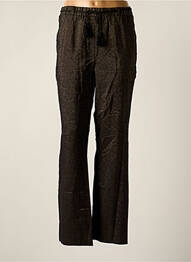 Pantalon droit stretch taille normale noir VERO MODA femme
