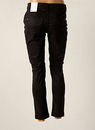 Pantalon 7/8 stretch taille normale noir STREET ONE femme