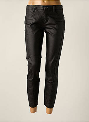 Pantalon 7/8 stretch noir STREET ONE femme