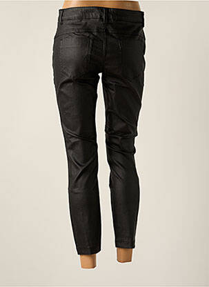 Pantalon 7/8 stretch noir STREET ONE femme