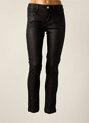 Pantalon slim stretch taille normale noir STREET ONE femme